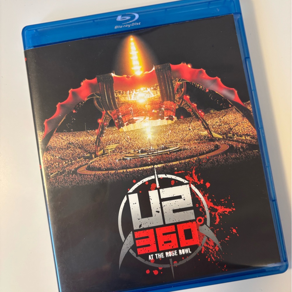 U2 360 Tour Blue-Ray